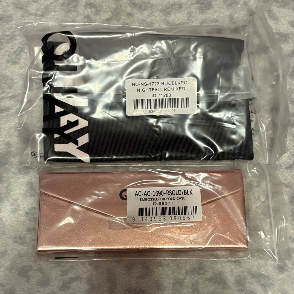 Quay Australia nightfall remixed sunglasses and case